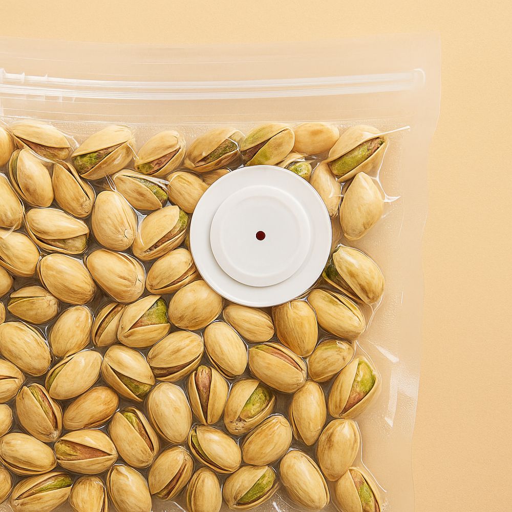 Patented valve technology is engineered to keep food vacuum-sealed and fresh for up to 3 years when used and stored properly.